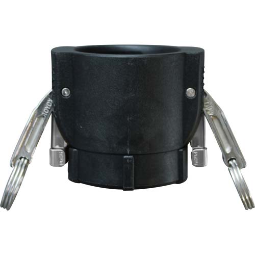 TOYOX カムロック ツインロックタイプカプラー メネジ 樹脂 633-DBL 2インチ PP 633-DBL-2-PP