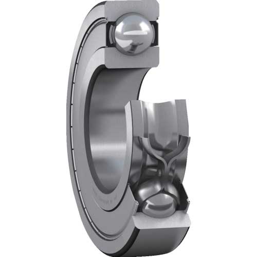SKF 単列深溝玉軸受 軸受両端鋼板シールド 内径5mmX外径19mmX幅6mm 635-2Z