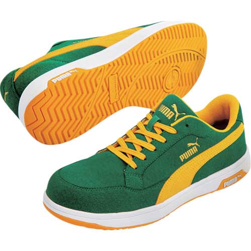 【廃番】プーマセーフティ HERITAGE AIRTWIST 2.0 グリーン ロー 64.220.0-26.0
