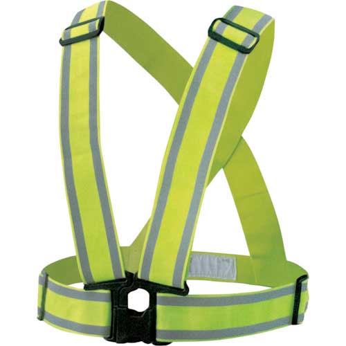 富士手袋 伸縮安全テープベスト 50mm 8272-YE