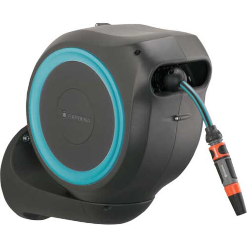 ガルデナ 壁掛け用自動巻取りホースボックスS(ターコイズブルー)18600-20 970472701