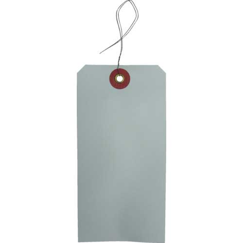 ユタカメイク 荷札 針金付荷札 布 60mmX120mm 6枚 A-169