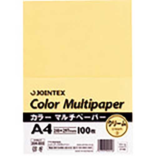 【廃番】JTX 354022カラーマルチペーパーA4クリ100枚A180J3 A180J-3
