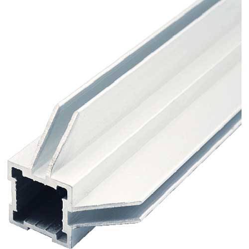 TRUSCO 16mm角 アルミフレーム 0.45m フィックス2方向 板厚3mm適用 AFA9-450