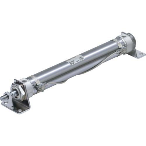 【廃番】SMC エアシリンダ CM2シリーズ 標準形 複動式 片ロッド オートスイッチ付 CDM2L20-250AZ-M9BS