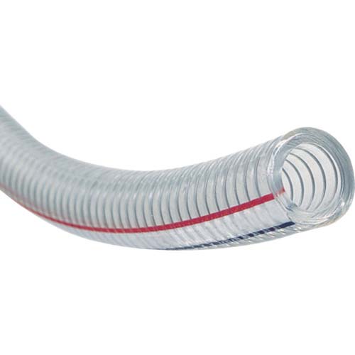 TOYOX 水・油・薬品・エアー用耐圧ホース トヨスプリングホース 内径25mm×外径33mm 長さ50m TS-25-50