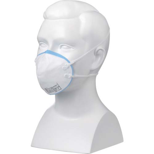 シゲマツ 使い捨て式防じんマスク DD11-S2-5 2本紐式(10個入り) DD11-S2-5(13557)