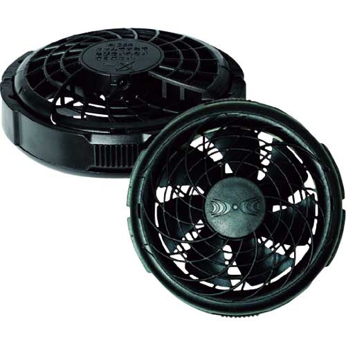 空調服 薄型ファンブラック (2個) FAN2300B