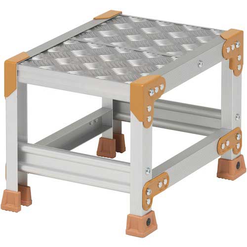 ピカ 作業台 FGC型 1段W600×D400×H300 FGC-1630 PiCa 作業台 FGC型 1段W600×D400×H300 踏面縞板タイプ (