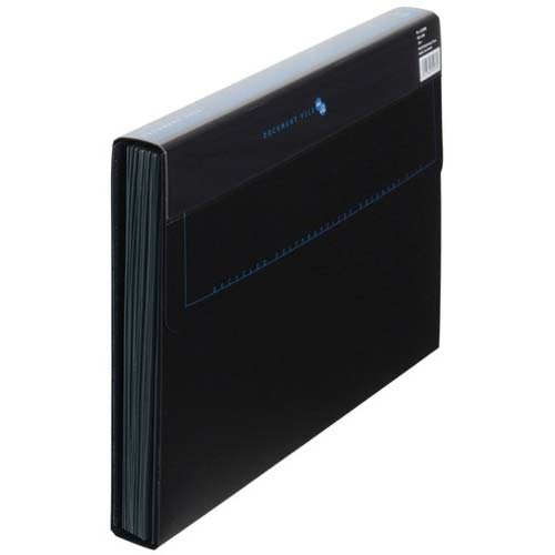 PLUS 92126)PPドキュメントファイル 122DE ブルー FL-122DE BL