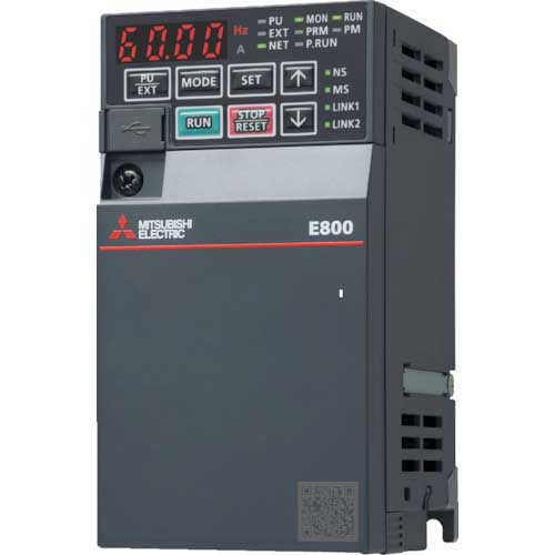 三菱電機 インバータ FREQROL-E800シリーズ 三相200V FR-E820-1.5K-1