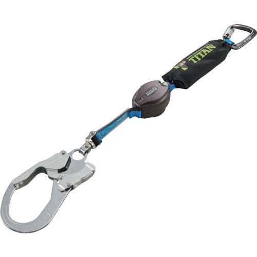 タイタン REELOCKmini 小型軽量ロック機構付き巻取式シングルランヤード HL-HS-130