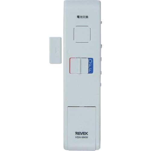 REVEX ドア・窓チャイム(ホワイト) HSA-M4W