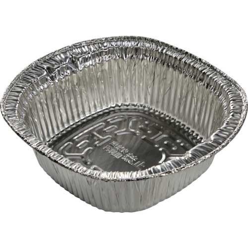 TRUSCO IH対応鍋 角型 20枚入 外径190×174mm 内径158×153mm 底径125mm 深さ57mm IH1989B2