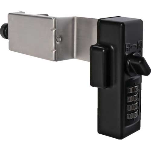 ノムラテック どあロックガード ダイヤルタイプ ブラック N-2425