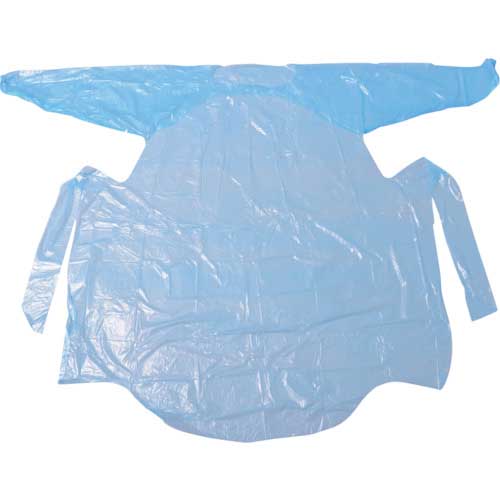 IRL PEガウン ゴムタイプ ブルー 20枚入 PEG-004