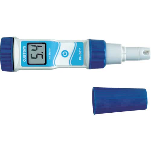 CUSTOM 防水型PH計 PH-6011