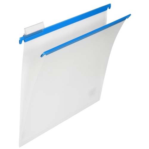 PLUS 294528)PPハンガーフォルダー PHF-A4 青 10枚 PHF-A4BL(10)