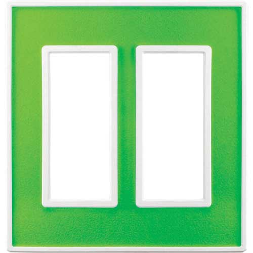 SUGATSUNE (210032227)PXP-FW02-AGスイッチプレート・コンセントプレート(2連) PXP-FW02-AG