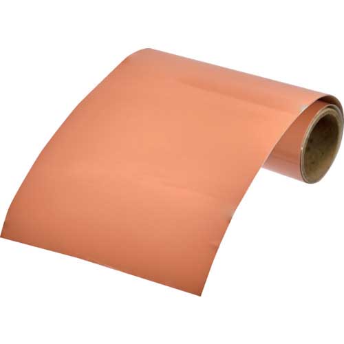 TRUSCO 配管識別テープ 薄い黄赤(2.5YR7/6)(電気関係)100MM幅X1M RAH-503M