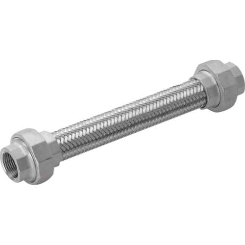 【廃番】テクノフレックス ユニオン継手型フレキシブルホース S220-65Ax1200L SUS304ユニオン SUS304