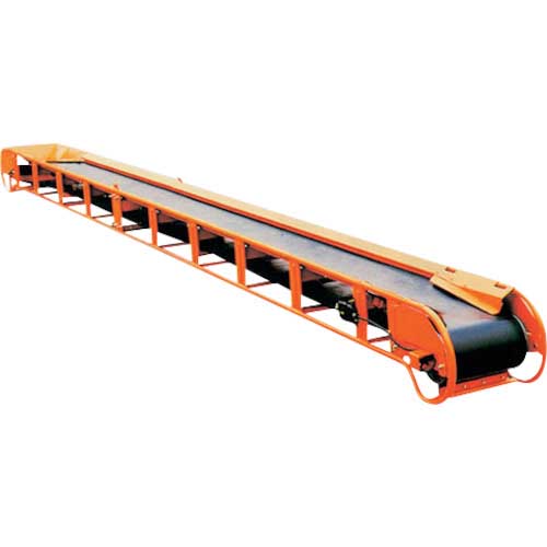 ワダチコンベヤ SA35型 トラフスカート一体・舟底型 ベルト幅350MM 機長7M SA35-M1.0KW-7M