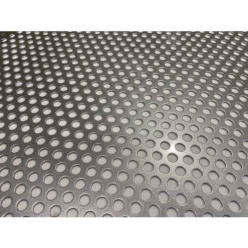 TRUSCO 鉄パンチングメタル0.8t D3P4 450X450 SPCC0.8-D3-P4-450X450