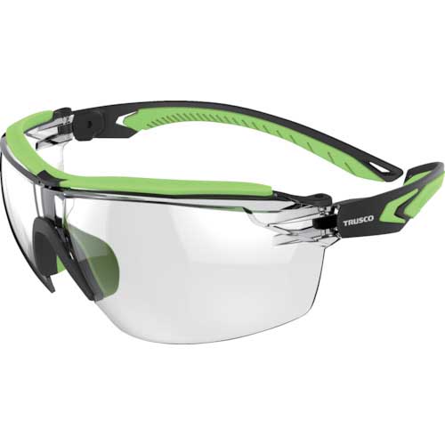 TRUSCO まとめ買い 一眼型セーフティグラス(JIS規格品・ひさし付フィットタイプ)200個 SS9337XBOX