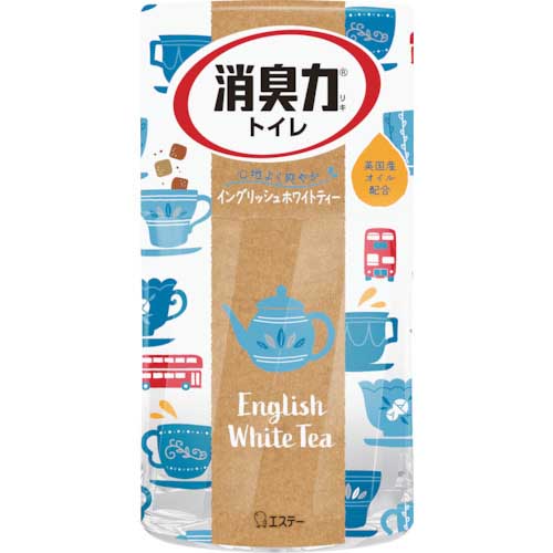 【廃番】エステー 消臭力トイレ用 イングリッシュホワイトティー ST13070