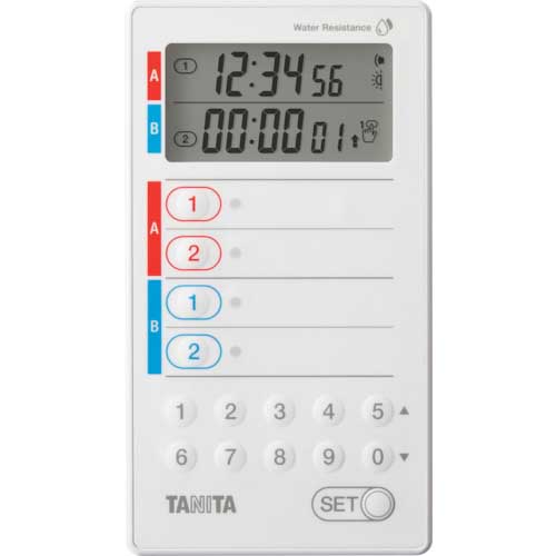 TANITA プリセットタイマー 洗えるタイプ TD-428-WH