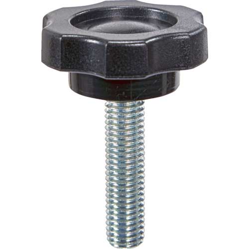 TRUSCO シックスロブノブ おねじM8-15 TSNM8-15