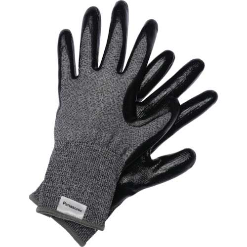 Panasonic 【ストロングンテ】タングステン耐切創手袋(ゴム有) WKTG1LH1AX