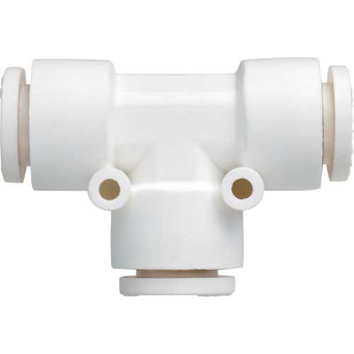 潤工社 ワンタッチ継手Wシリーズ ユニオンティー 6mm WTU-06