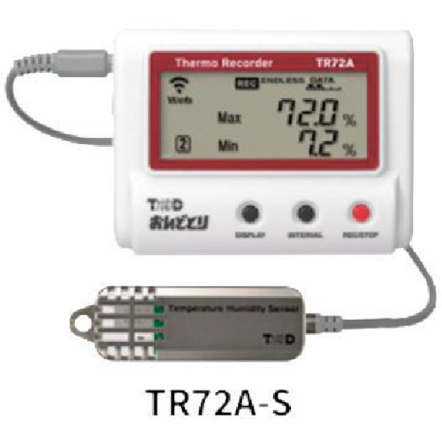 温湿度記録計　おんどとりTR-72wf-H