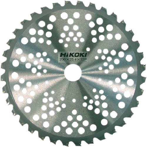 HiKOKI 刈払機用チップソー 230X1.8X25.4mm 竹刈・笹刈 0068-4581