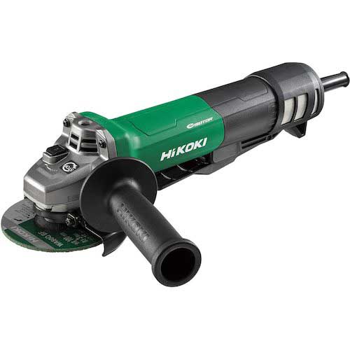 HiKOKI 200V電子ディスクグラインダ100mm ACブラシレス ブレーキ付 パドルスイッチ G10BYEQ2-200V