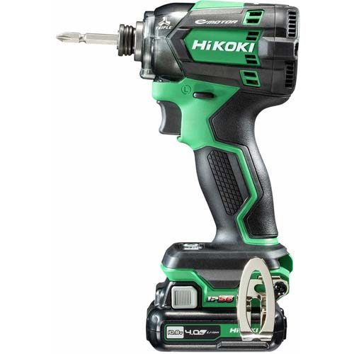 HiKOKI 10.8Vコードレスインパクトドライバ 4.0Ah バッテリーセット品 