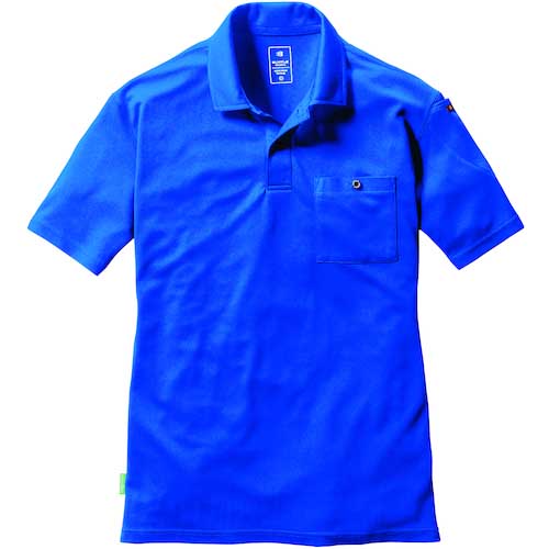 バートル 半袖ポロシャツ167-47-XXLサーフブルー 167-47-XXL