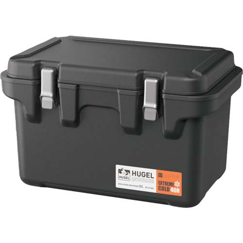 アイリスオーヤマ 294775 HUGEL 真空断熱クーラーボックス 20L チャコールグレー VITC-20-CH