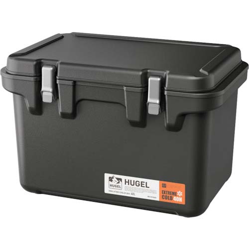 アイリスオーヤマ 294776 HUGEL 真空断熱クーラーボックス 40L チャコールグレー VITC-40-CH