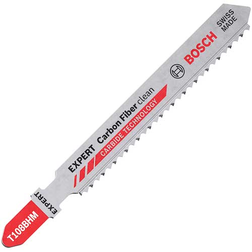 ボッシュ ジグソーブレード 超硬 カーボンファイバー用 T108BHM 2608900565