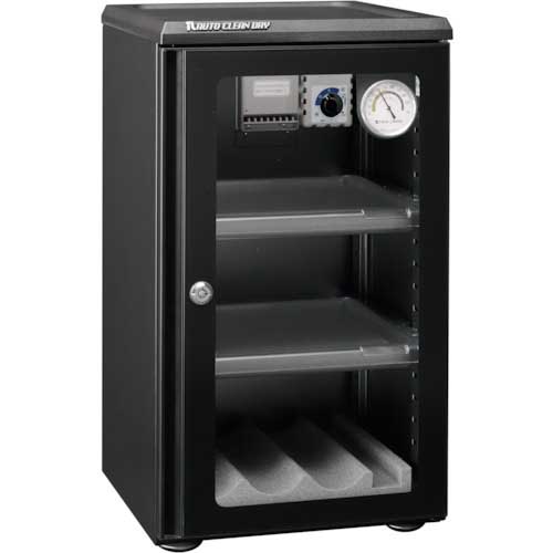 東洋リビング 防湿保管庫 オートクリーンドライ スリムシリーズ ED-55CAT2(B)
