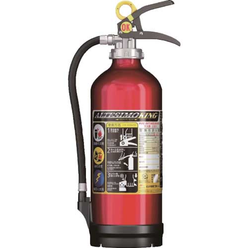 MORITA アルミ製加圧式ABC粉末消火器 10型 アルテシモ・キング MEAC10