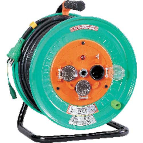 NICHIDO 電工ドラム 防雨防塵型100Vドラム アース付 30m SVCT 3.5×3 NW-E33F