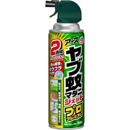 アース ヤブ蚊マダニジェット プロプレミアム450mL 063915