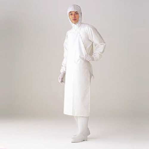 GOLDWIN 耐薬品エプロン 白 PA7510-W