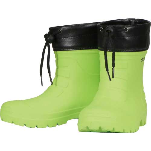 カジメイク 6434 エアーラバーブーツW ショート ライム L 6434-84-L