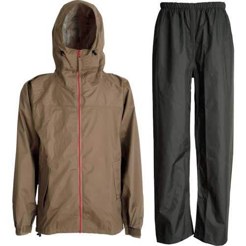 カジメイク 3440 3Dエクストラレインスーツ マッシュルーム L 3440-4-L