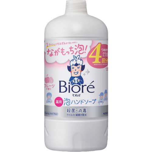 Kao ビオレu 泡ハンドソープ フルーツの香り つめかえ用 770ml 416056