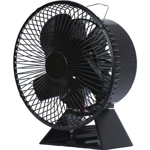 サンコー 熱の力で回転!ストーブ用ファン「熱風サーキュレーター ガード付き」 STBFANHBK